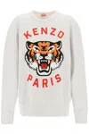 Kenzo Lucky Tiger Oversized Sweatshirt In Grey