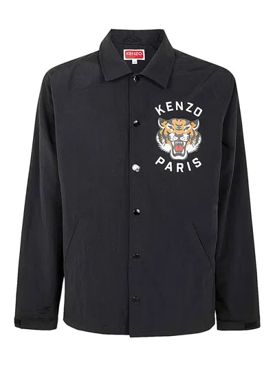 KENZO CHAQUETA ALCOCHADA - NEGRO