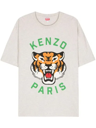 Kenzo Lucky Tiger T-shirt In White