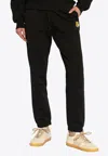 Kenzo Lunar New Year Drawstring Track Pants In Black
