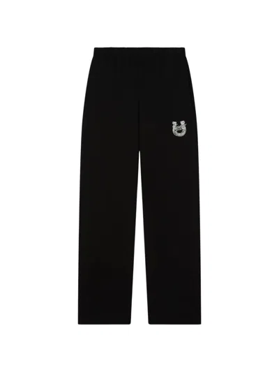 Kenzo Lunar New Year-embroidered Track Pants In Black