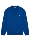 Kenzo Pop Sweater In Merino Wool In Blue