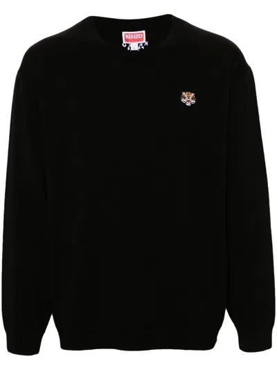 KENZO LUCKY TIGER SWEATER IN WOOL WITH TIGER MOTIF