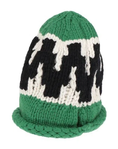 Kenzo Man Hat Green Size Onesize Wool