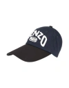 Kenzo Men's Long Peak Baseball Cap In Blue