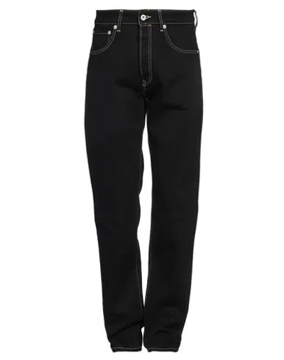 Kenzo Man Jeans Black Size 30 Cotton, Elastane