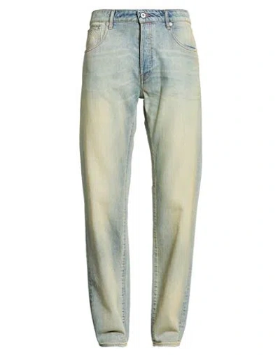 Kenzo Man Jeans Blue Size 29 Cotton, Polyester