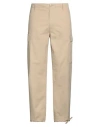 Kenzo Man Pants Beige Size L Cotton In Beige
