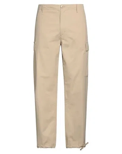 Kenzo Man Pants Beige Size L Cotton