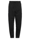 Kenzo Man Pants Black Size L Cotton, Linen In Black