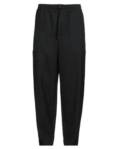 Kenzo Man Pants Black Size M Virgin Wool