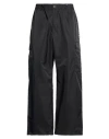 Kenzo Man Pants Black Size S Polyamide, Polyester