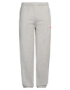 Kenzo Man Pants Grey Size L Cotton, Elastane In Grey