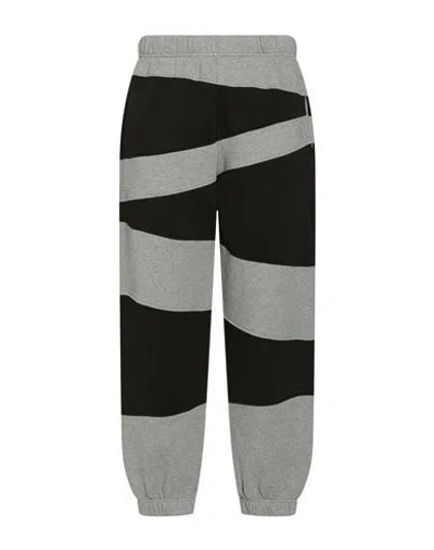 Kenzo Man Pants Grey Size L Cotton In Gray