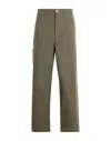 Kenzo Cotton Cargo Pants In Green