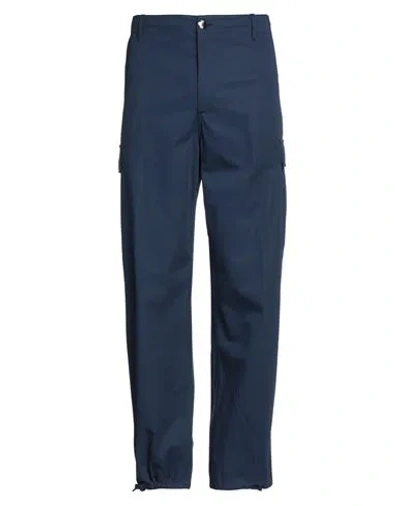 Kenzo Man Pants Navy Blue Size 42 Cotton