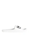 Kenzo Man Sandals White Size 8.5 Rubber In White