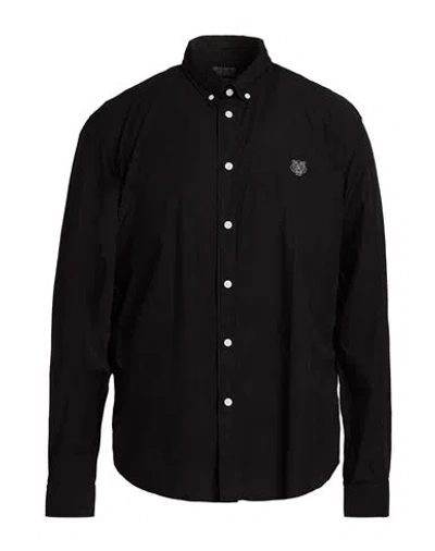 Kenzo Man Shirt Black Size L Cotton