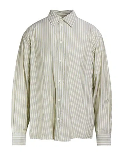 Kenzo Man Shirt Sage Green Size 15 ¾ Cotton In Multi