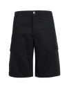 Kenzo Man Shorts & Bermuda Shorts Black Size 32 Cotton In Black