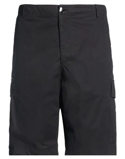 Kenzo Man Shorts & Bermuda Shorts Black Size 28 Cotton