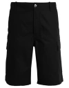 Kenzo Black Cotton Bermuda Shorts