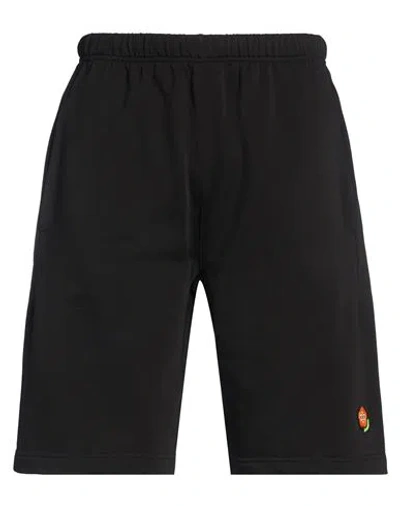 Kenzo Man Shorts & Bermuda Shorts Black Size M Cotton