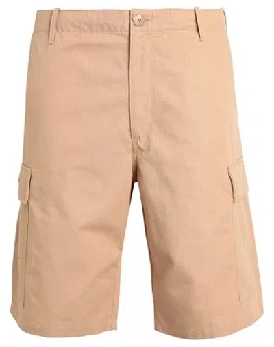 KENZO KENZO MAN SHORTS & BERMUDA SHORTS CAMEL SIZE S COTTON