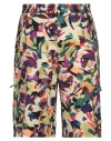 Kenzo Man Shorts & Bermuda Shorts Ivory Size 32 Cotton In White