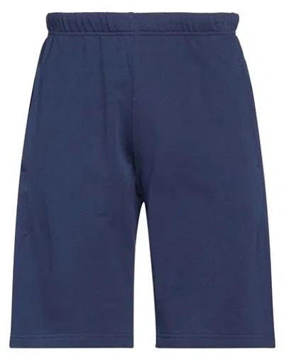 Kenzo Man Shorts & Bermuda Shorts Midnight Blue Size S Cotton