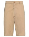 Kenzo Man Shorts & Bermuda Shorts Sand Size 30 Cotton In Beige