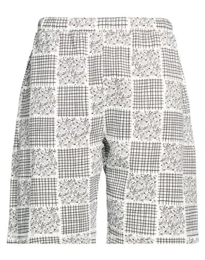Kenzo Man Shorts & Bermuda Shorts White Size Xl Cotton