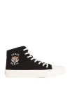Kenzo Foxy High Top Sneakers In Black
