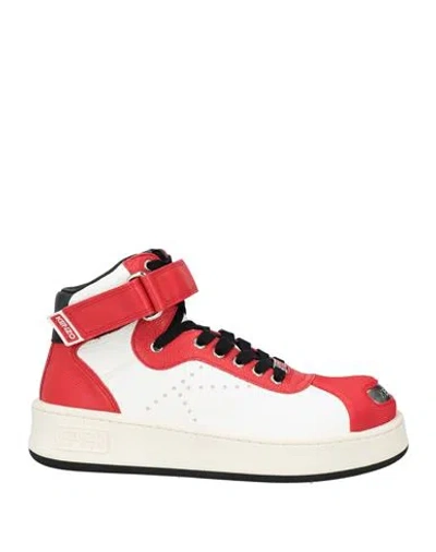 Kenzo Baskets Montantes Hoops Homme Rouge Moyen