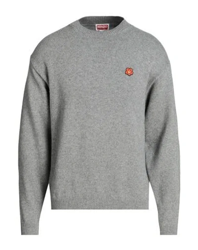 Kenzo Man Sweater Grey Size L Wool
