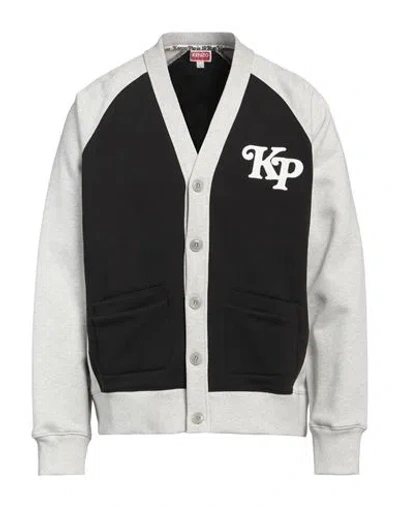 Kenzo Man Sweatshirt Black Size Xl Cotton