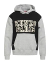 KENZO KENZO MAN SWEATSHIRT BLACK SIZE L COTTON, ELASTANE