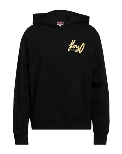 Kenzo Black Archive Logo Hoodie