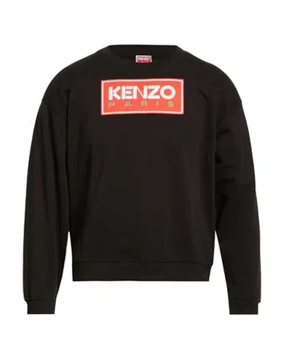 Kenzo Man Sweatshirt Black Size M Cotton