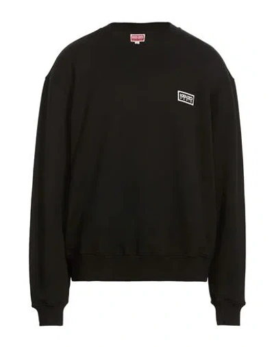 Kenzo Man Sweatshirt Black Size Xs Cotton