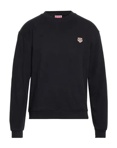 Kenzo Man Sweatshirt Black Size Xxl Cotton