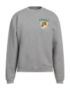 Kenzo Man Sweatshirt Grey Size L Cotton, Elastane, Acrylic, Wool