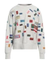 Kenzo Printed Cotton Sweatshirt In Grey