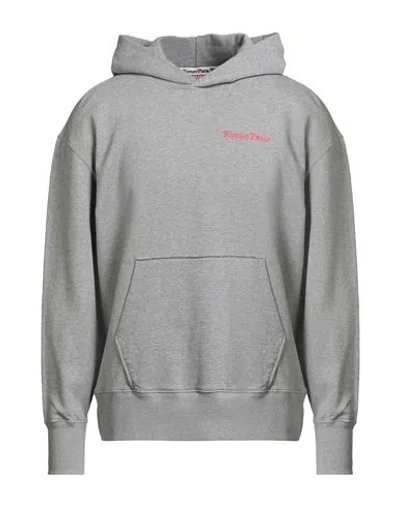 KENZO KENZO MAN SWEATSHIRT LIGHT GREY SIZE S COTTON, ELASTANE