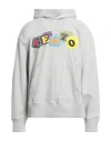 Kenzo Man Sweatshirt Light Grey Size Xl Cotton, Elastane In Grey