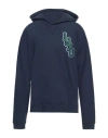 Kenzo Man Sweatshirt Navy Size Xxl Cotton, Elastane, Acrylic, Wool
