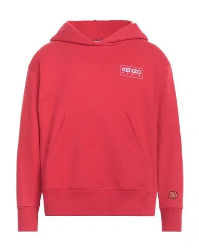 Kenzo Man Sweatshirt Red Size Xl Cotton