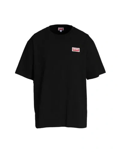 Kenzo Man T-shirt Black Size Xl Organic Cotton