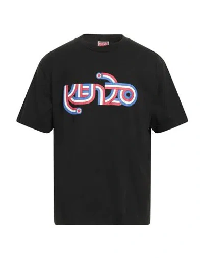Kenzo Man T-shirt Black Size Xl Cotton