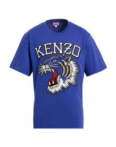 Kenzo Man T-shirt Purple Size Xl Cotton